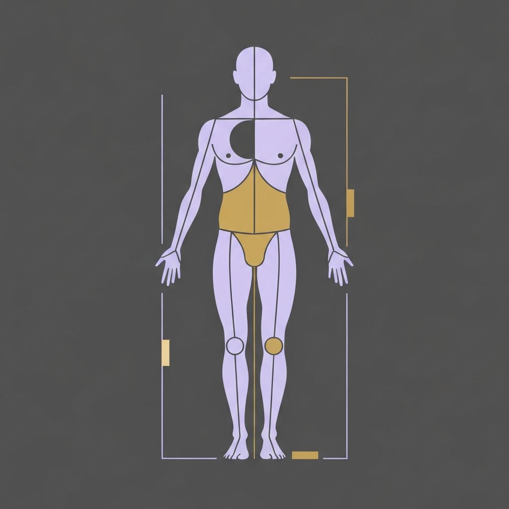 Body composition illustration